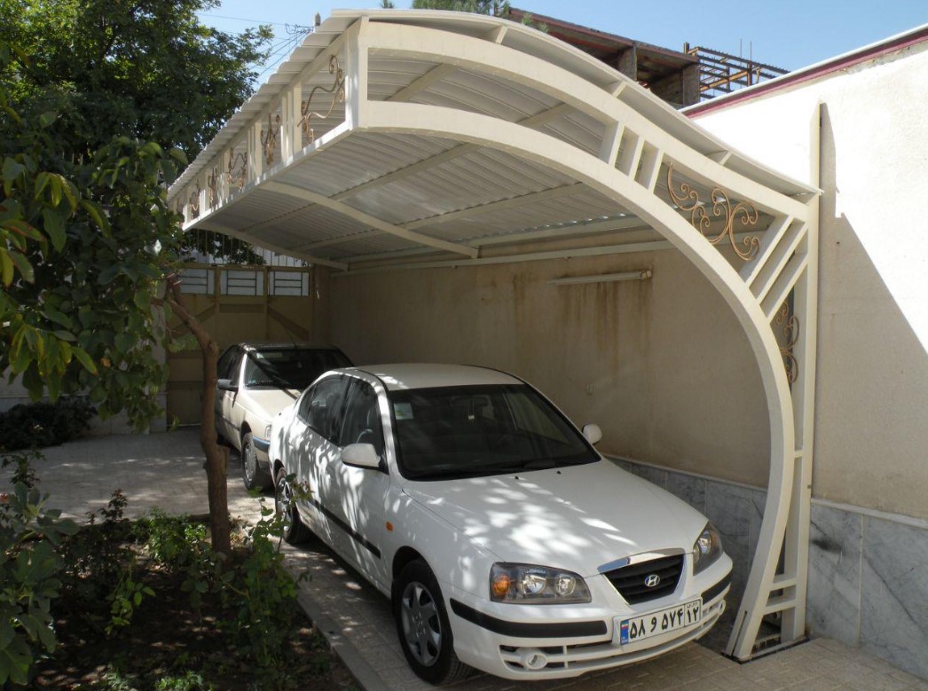 انواع سا‌یبان ماشین در حیاط