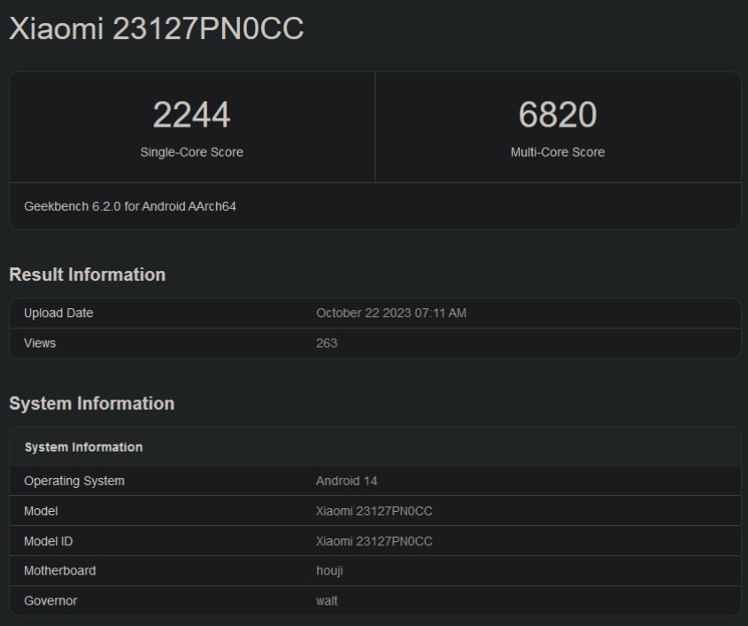 نتایج بنچمارک تراشه اسنپدراگون 8 نسل 3