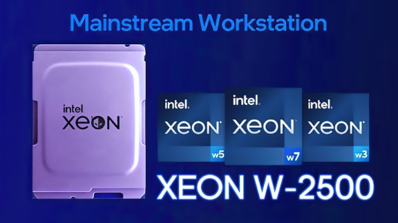 افشای مشخصات پردازنده‌های سری Xeon W-2500 اینتل