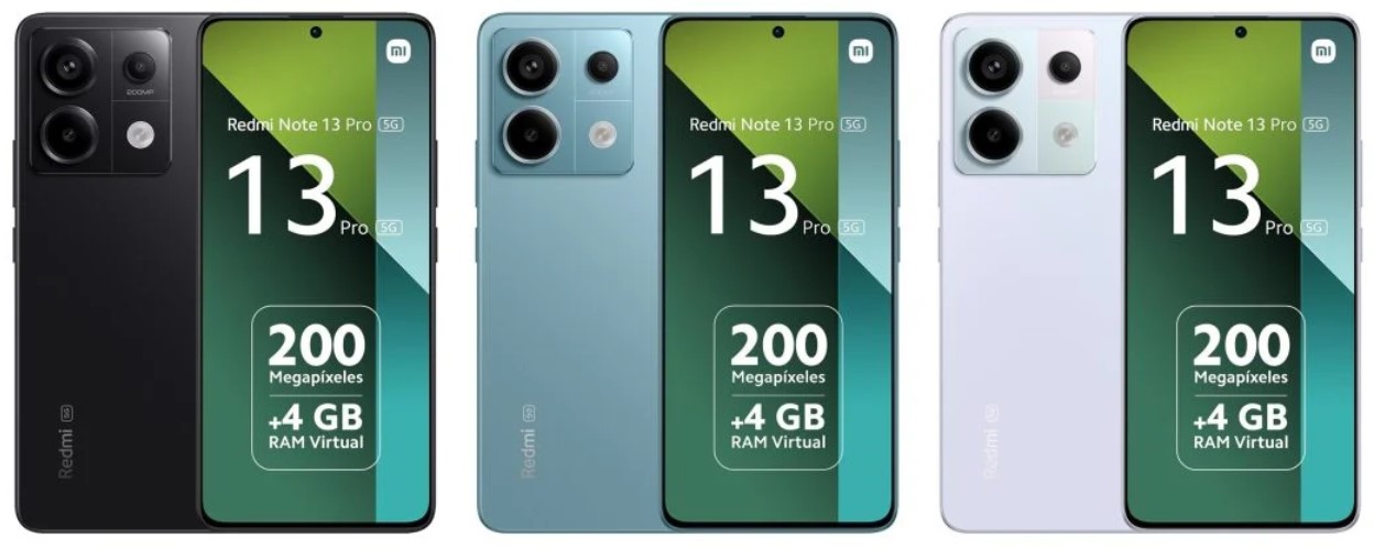 رنگ بندی گوشی ردمی نوت ۱۳ پرو مدل 5G