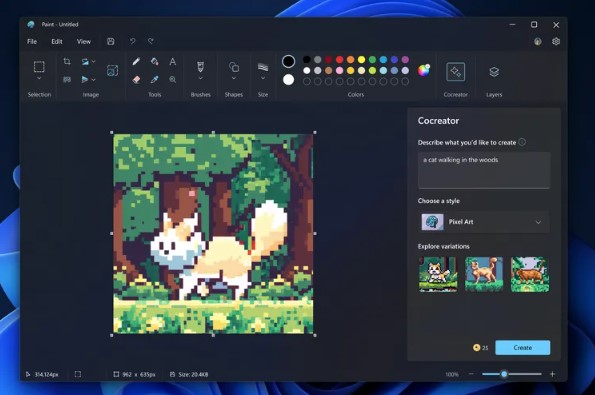 به برنامه Paint متن بدهید و تصویر تحویل بگیرید
