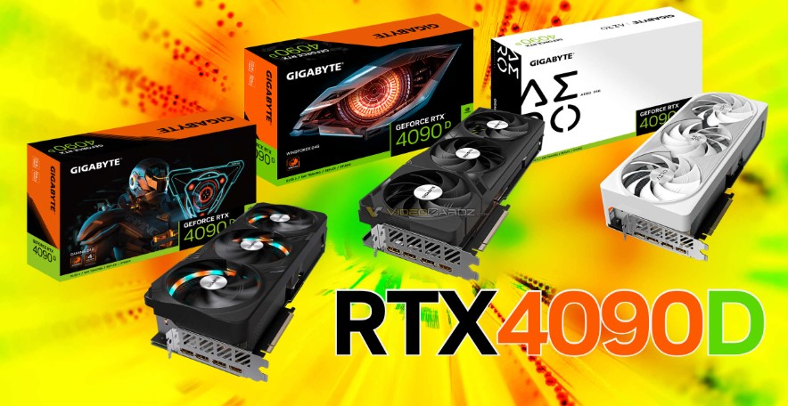 کارت گرافیک سفارشی سری RTX 4090D گیگابایت