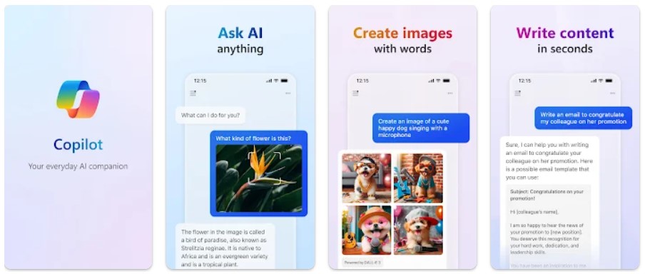 دانلود اپلیکیشن Microsoft Copilot برای اندروید
