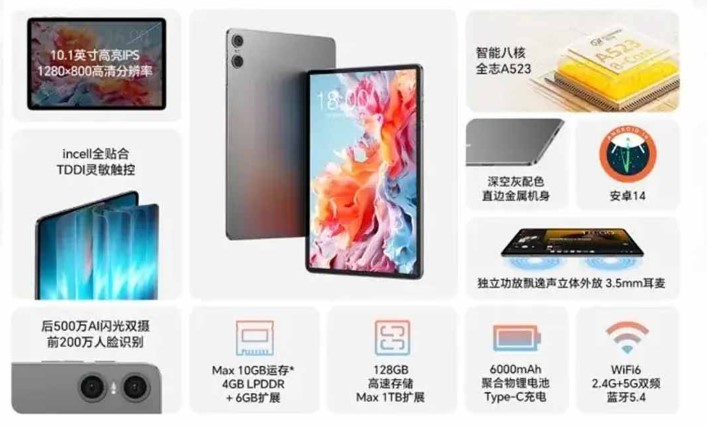 مشخصات تبلت Teclast P30T