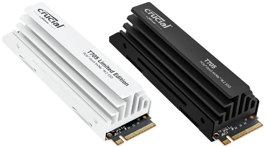 رنگبندی اس اس دی Crucial T705