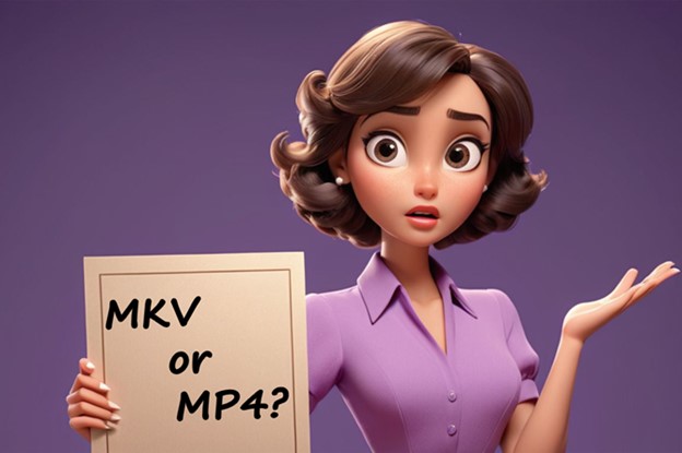 فرق mp4 با mkv