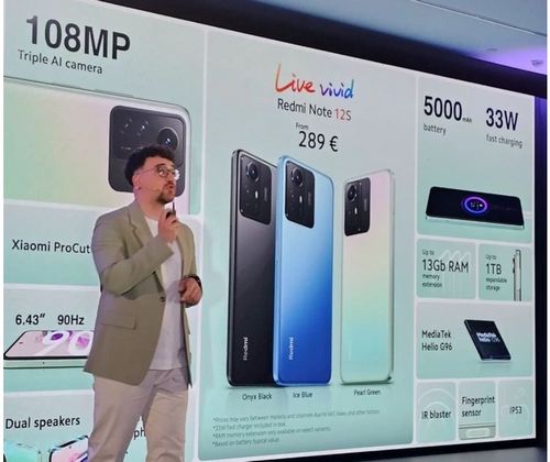 مشخصات گوشی شیائومی Redmi Note 12S