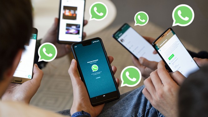 یک واتساپ با چند گوشی