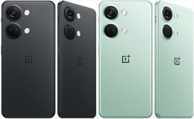 رنگ مشکی و سبز OnePlus Nord 3