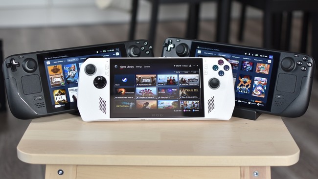 کنسول استیم دک و ROG Ally ایسوس