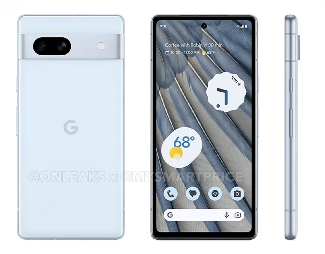 طراحی و رنگ‌بندی گوشی Google Pixel 7a مشخص شد