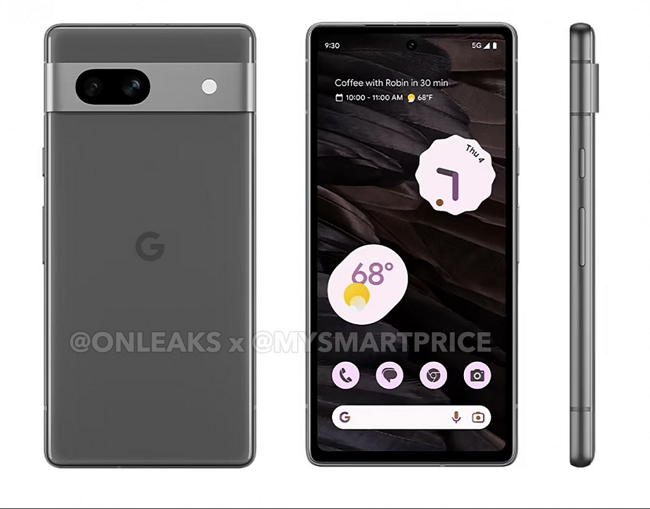 طراحی و رنگ‌بندی گوشی Google Pixel 7a مشخص شد