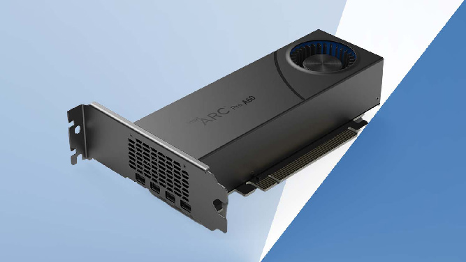 کارت گرافیک سری Arc Pro A60 اینتل با دو برابر هسته پردازشی در راه است