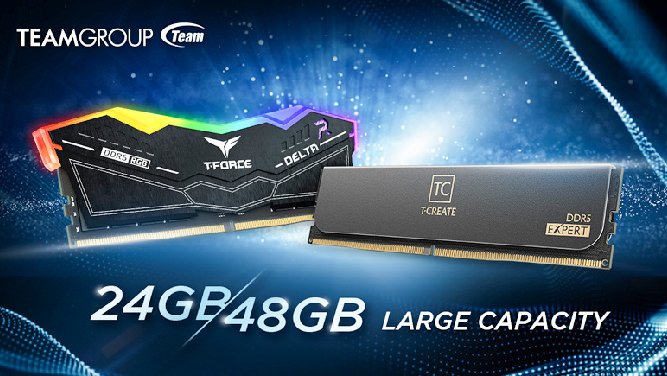 کیت‌های حافظه رم جدید TEAMGROUP با قابلیت اورکلاک