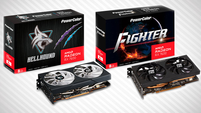 پاورکالر HELLHOUND AMD Radeon RX 7600