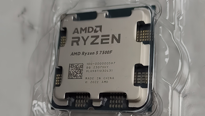 پردازنده معرفی نشده از AMD به نام Ryzen 5 7500F