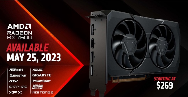 کاهش قیمت Radeon RX 7600