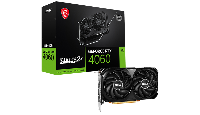 کارت‌های گرافیک MSI GeForce RTX 4060