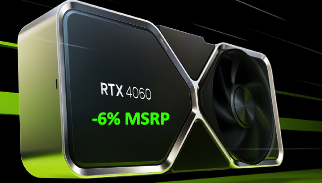 مرحله اول کاهش قیمت کارت گرافیک RTX 4060 انویدیا