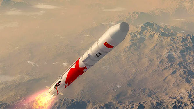 موشک Zhuque-2 با سوخت متان مایع