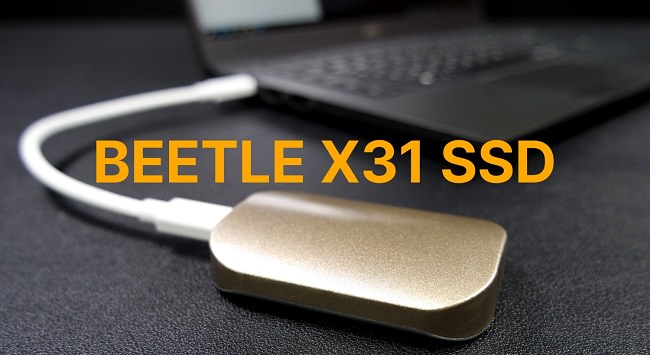 حافظه‌های SSD قابل حمل Beetle X31