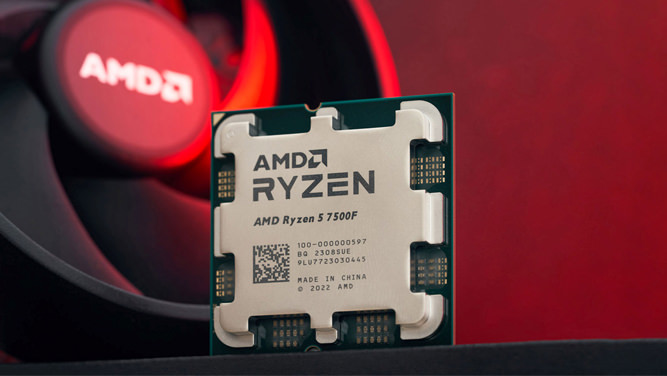 عملکرد گیمینگ پردازنده Ryzen 5 7500F