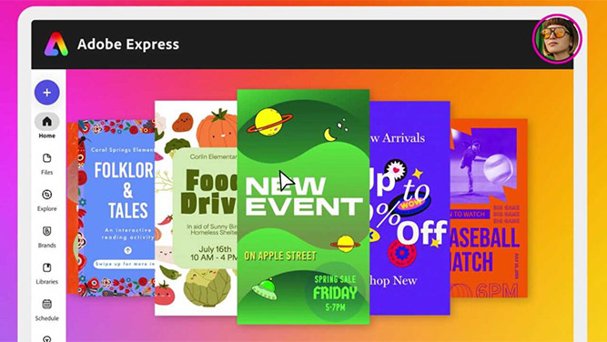 Adobe Express همراه با هوش مصنوعی مولد Firefly 