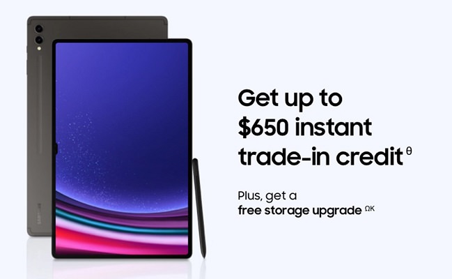 مشخصات سختافزاری تبلتهای سری Galaxy Tab S9