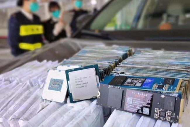 قاچاق پردازنده به چین