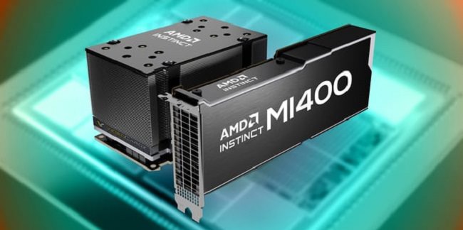 شتاب دهنده هوش مصنوعی سری Instinct MI400