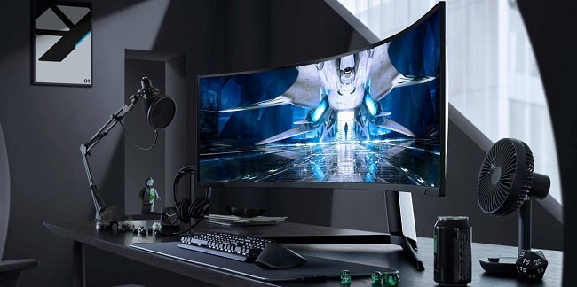 مانیتور غول پیکر 57 اینچی Odyssey Neo G9 سامسونگ