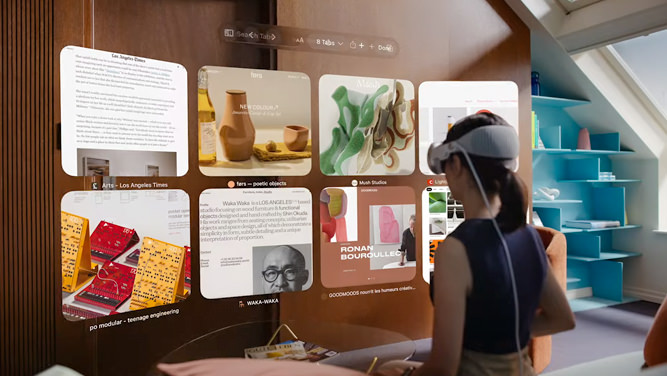 اجرای اپلیکیشن‌های آیفون و آیپد روی هدست ویژن پرو