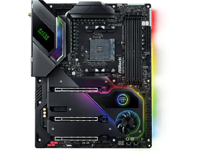 مادربردهای جدید AM4 ارزاک با نورپردازی ریزر