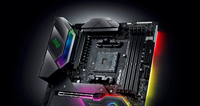 مادربردهای جدید AM4 ارزاک با نورپردازی ریزر