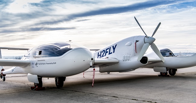 هواپیمای HY4 شرکت H2FLY 