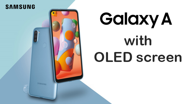 گوشی‌های اقتصادی را با نمایشگر OLED از سامسونگ