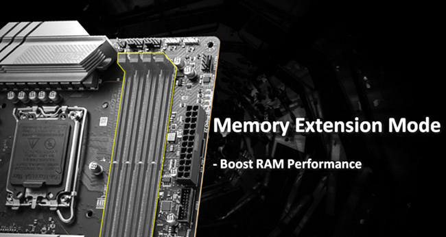 قابلیت Memory Extension Mode در مادربردهای سری 700 ام اس آی