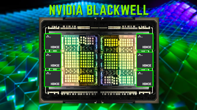 پردازده گرافیکی B100 انویدیا با تراشه HBM3E