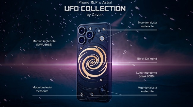 نسخه لاکچری گوشیهای آیفون ۱۵ از Caviar