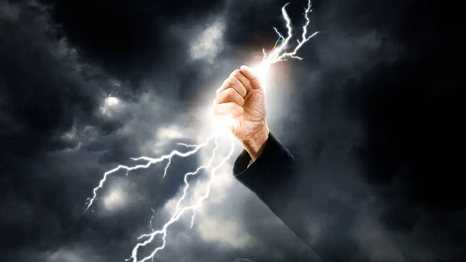 تغییر مسیر صاعقه با استفاده از لیزر