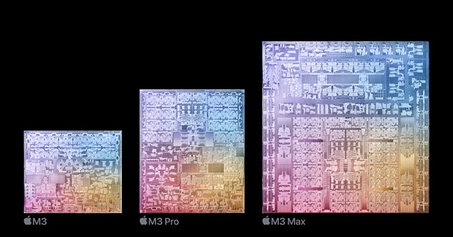تراشههای جدید اپل به نامM3 Pro و M3 Max و M3