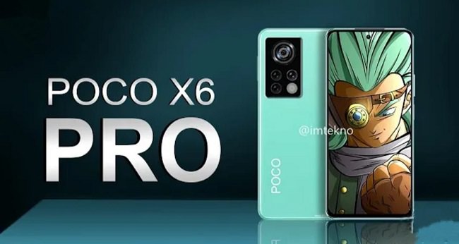 گوشی POCO X6 Pro ظاهر شد