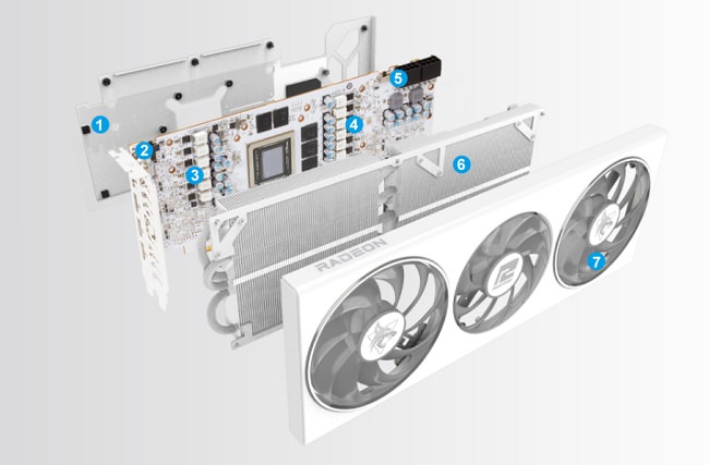 کارت گرافیک گیمینگ PowerColor RX 7800 XT Hellhound Spectral White Edition