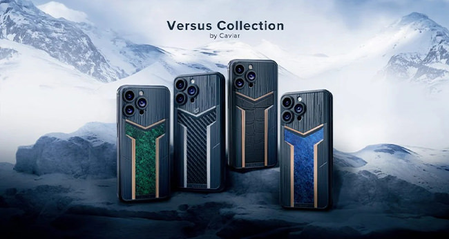 گوشی آیفون 15 لاکچری از Caviar