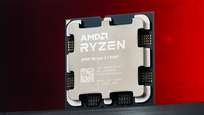 عملکرد شگفتانگیز Ryzen 5 7500F در مقابل میانرده اینتل