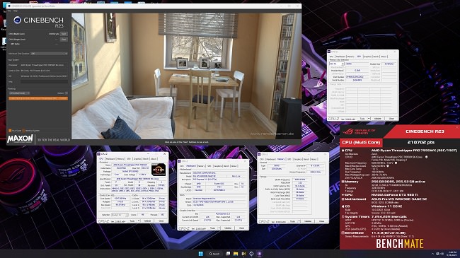 پردازنده Threadripper PRO 7995WX باز هم رکورد شکنی کرد