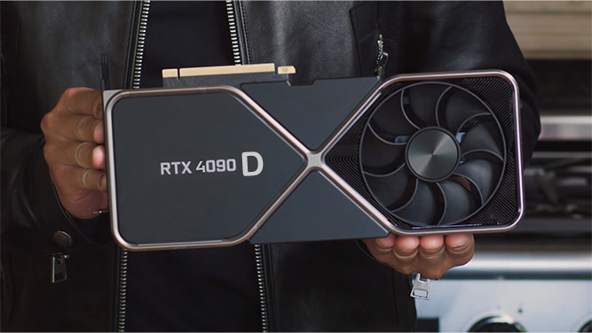 نسخه خاص کارت گرافیک RTX 4090 D