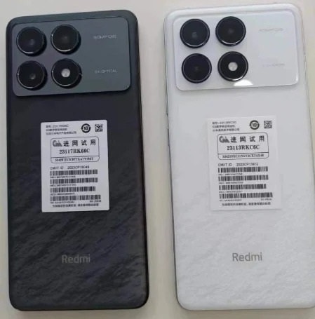 اولین تصاویر واقعی از گوشی‌های سری Redmi K70