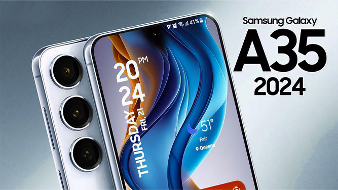 گوشی Galaxy A35 سامسونگ با پردازنده اگزینوس 1380