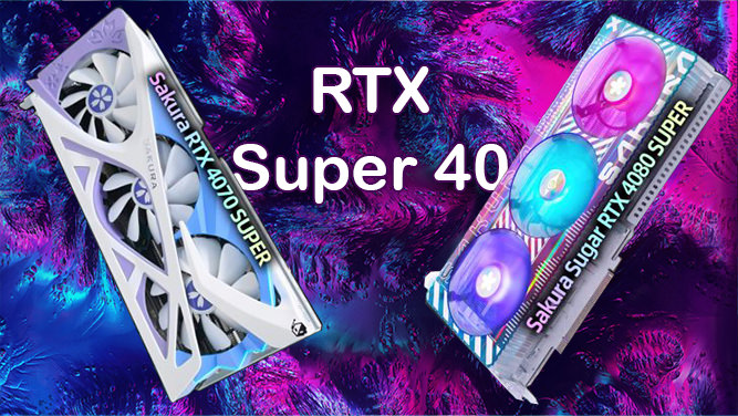 نسخه سفارشی کارت‌های گرافیک RTX 40 Super